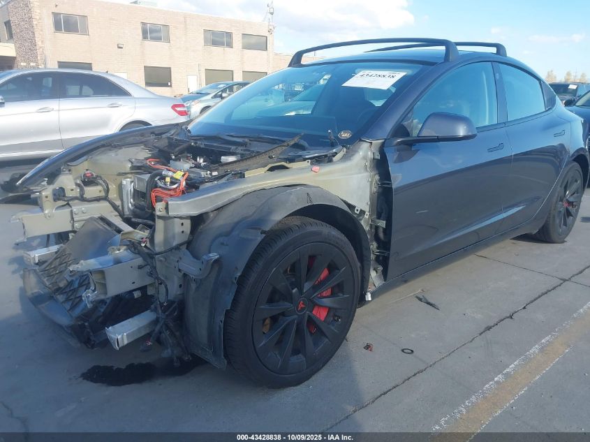 2022 Tesla Model 3 Long Range Dual Motor All-Wheel Drive VIN: 5YJ3E1EB4NF241681 Lot: 43428838