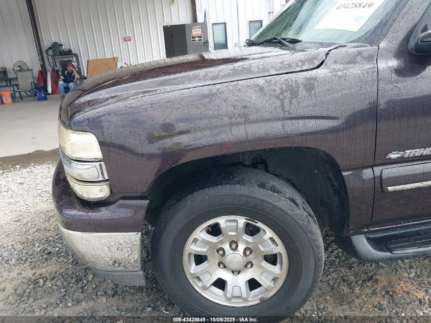 2001 Chevrolet Tahoe Lt VIN: 1GNEK13T31J180427 Lot: 43428849