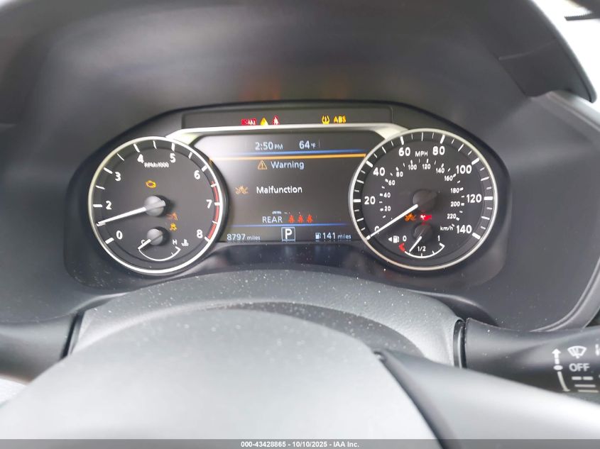 2025 Nissan Altima Sv Fwd VIN: 1N4BL4DV7SN376123 Lot: 43428865