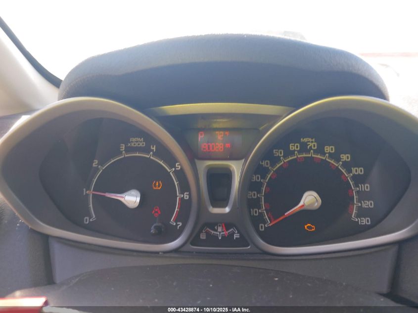 2011 Ford Fiesta Se VIN: 3FADP4EJ2BM111726 Lot: 43428874