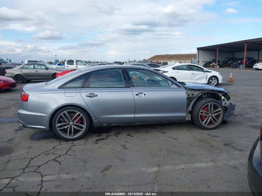 2016 Audi A6 3.0T Premium Plus VIN: WAUHGAFC9GN123652 Lot: 43428885