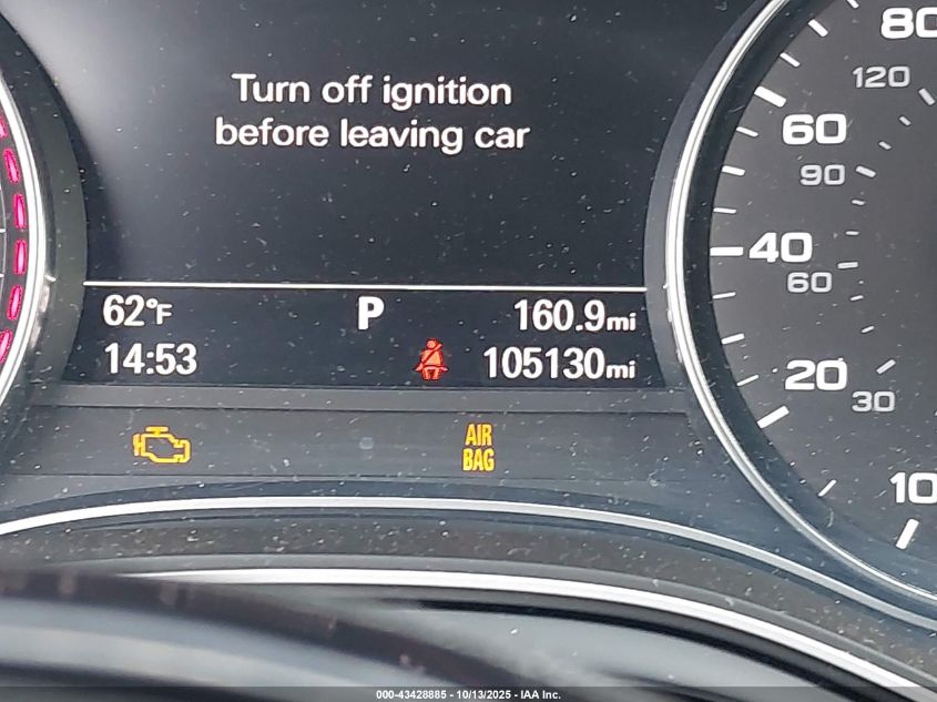 2016 Audi A6 3.0T Premium Plus VIN: WAUHGAFC9GN123652 Lot: 43428885