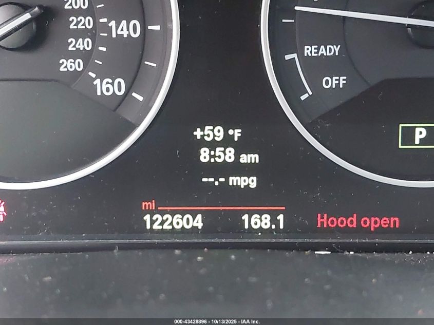 2014 BMW 328I VIN: WBA3A5C56EF605379 Lot: 43428896