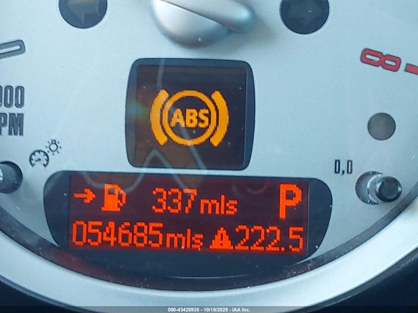 2009 Mini Cooper VIN: WMWMF33539TW78338 Lot: 43428935