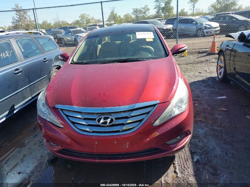 2012 Hyundai Sonata Limited VIN: 5NPEC4AC4CH357928 Lot: 43428998