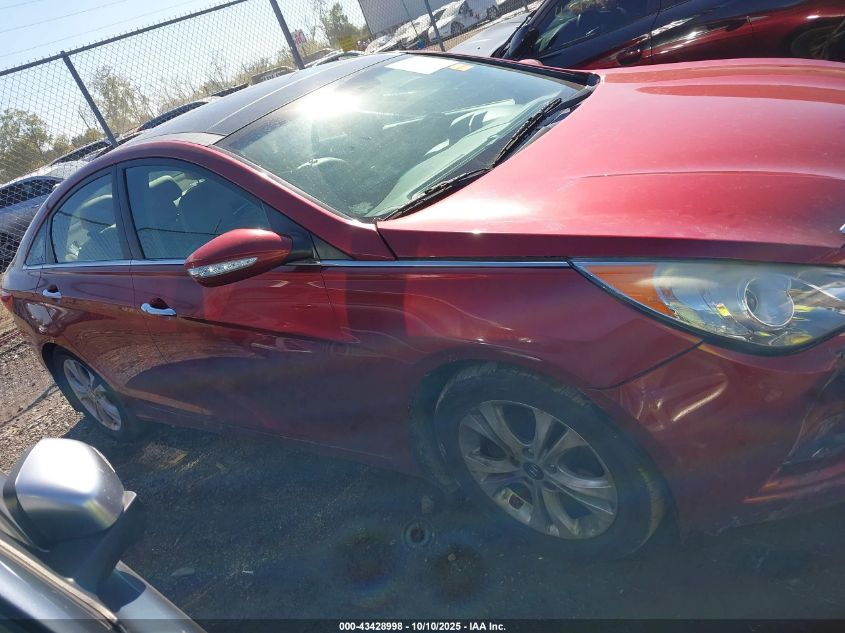 2012 Hyundai Sonata Limited VIN: 5NPEC4AC4CH357928 Lot: 43428998