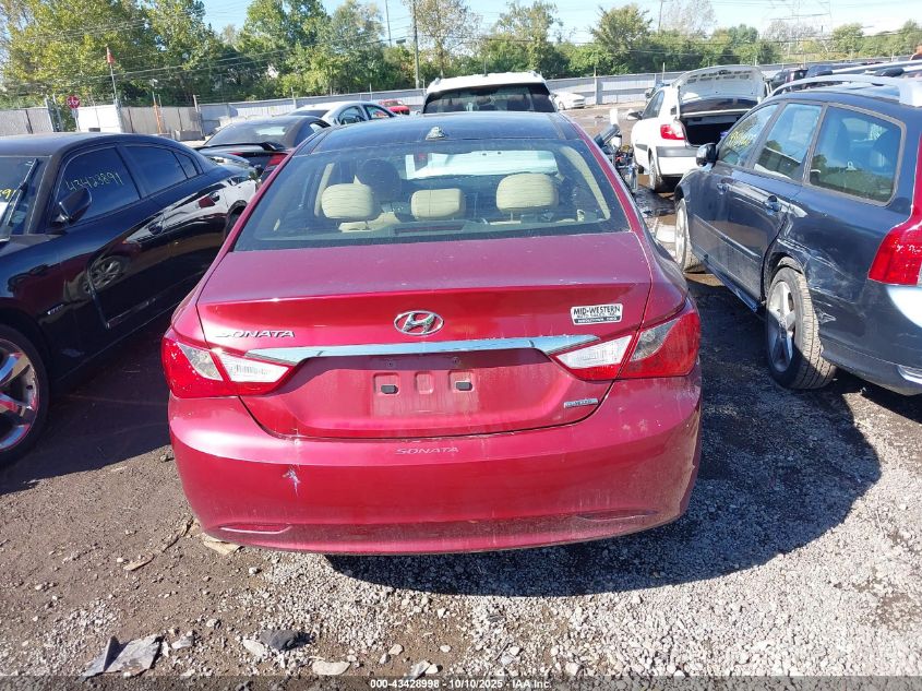 2012 Hyundai Sonata Limited VIN: 5NPEC4AC4CH357928 Lot: 43428998