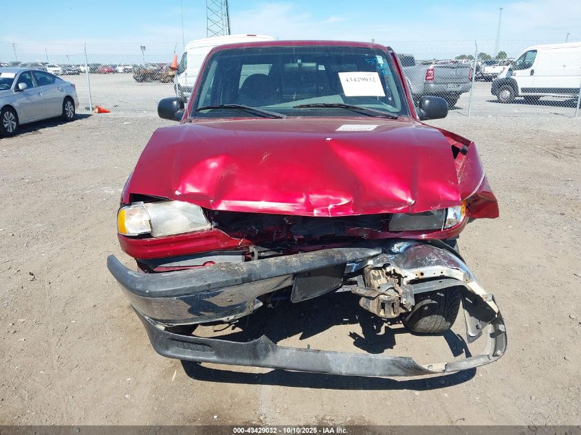 2000 Mazda B3000 Se/Tl VIN: 4F4YR16V3YTM18457 Lot: 43429032