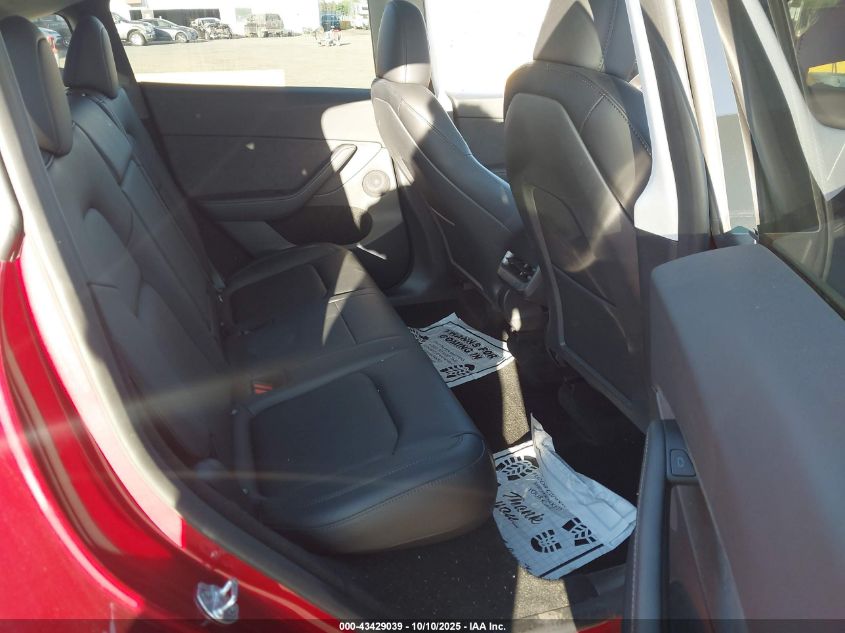 2024 Tesla Model Y Long Range Dual Motor All-Wheel Drive VIN: 7SAYGDEEXRF191471 Lot: 43429039