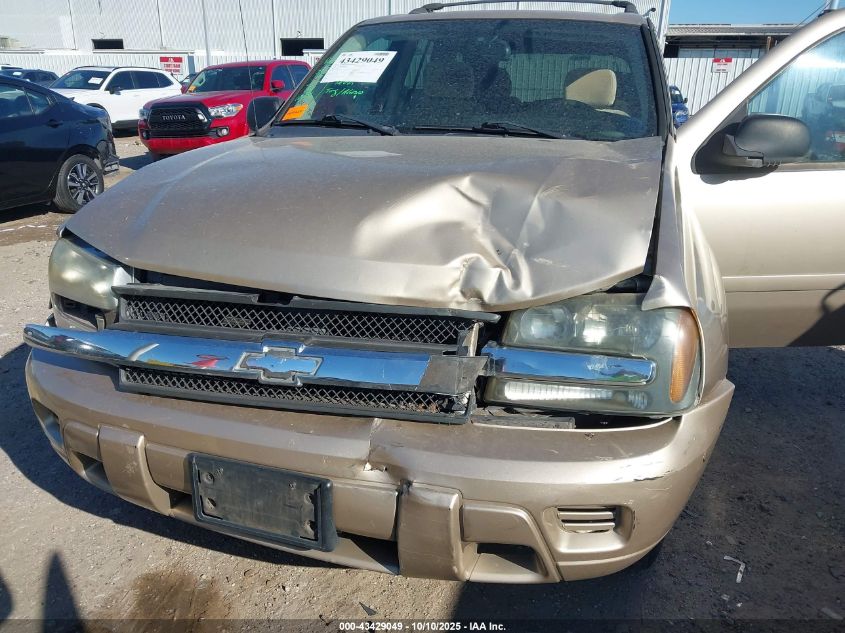 2006 Chevrolet Trailblazer Ls VIN: 1GNDT13S562169480 Lot: 43429049