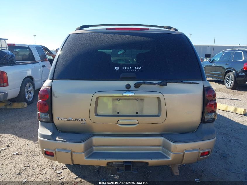 2006 Chevrolet Trailblazer Ls VIN: 1GNDT13S562169480 Lot: 43429049