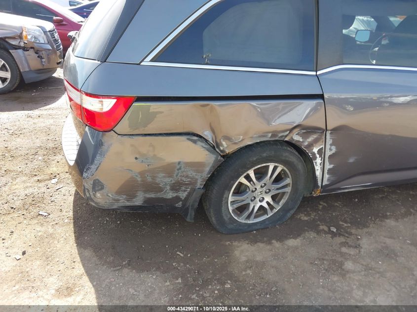 2011 Honda Odyssey Ex-L VIN: 5FNRL5H65BB085247 Lot: 43429071