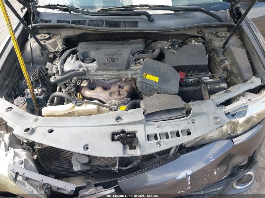 2012 Toyota Camry Se VIN: 4T1BF1FK3CU617472 Lot: 43429074