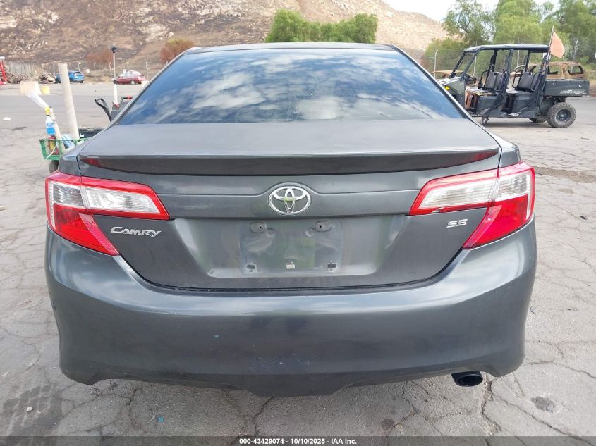 2012 Toyota Camry Se VIN: 4T1BF1FK3CU617472 Lot: 43429074