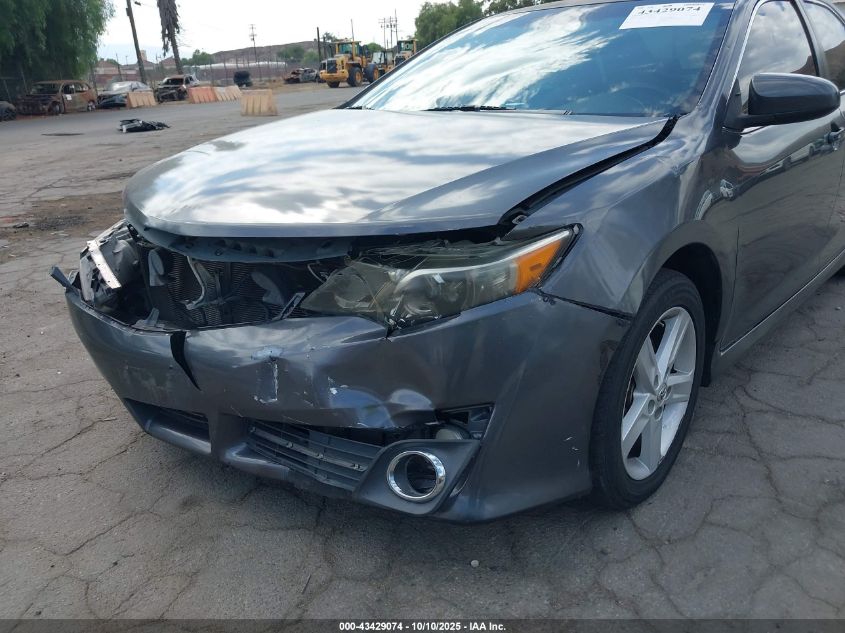 2012 Toyota Camry Se VIN: 4T1BF1FK3CU617472 Lot: 43429074