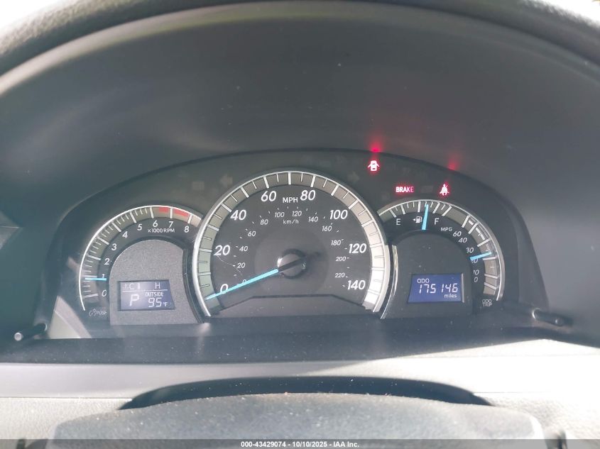 2012 Toyota Camry Se VIN: 4T1BF1FK3CU617472 Lot: 43429074