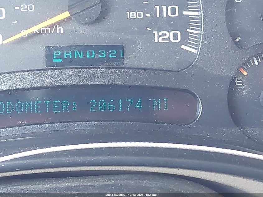 2005 Chevrolet Suburban 1500 Z71 VIN: 3GNEC16ZX5G223326 Lot: 43429092