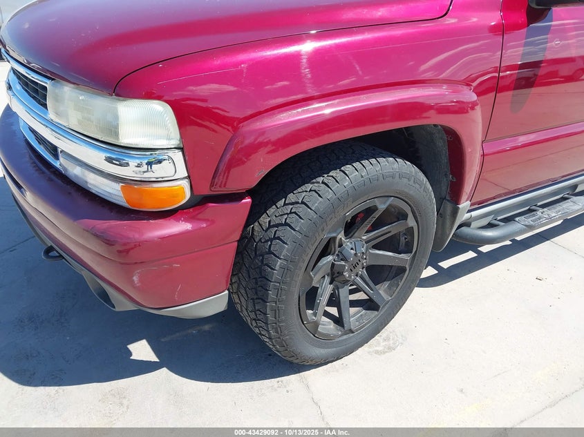 2005 Chevrolet Suburban 1500 Z71 VIN: 3GNEC16ZX5G223326 Lot: 43429092