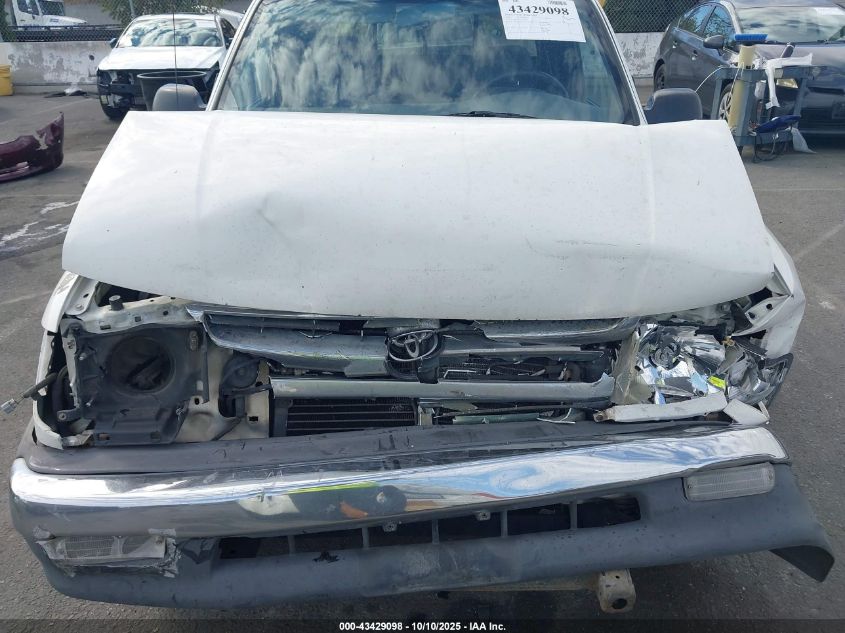 2000 Toyota Tacoma VIN: 4TAVL52N4YZ573716 Lot: 43429098