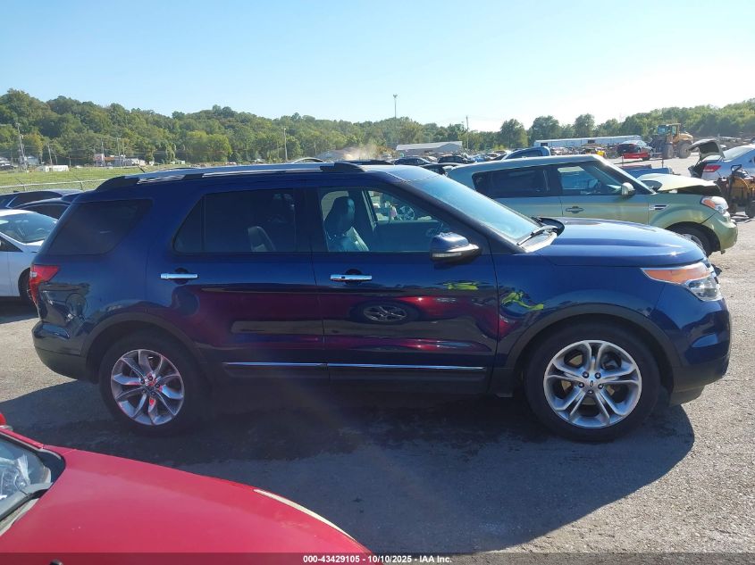 2012 Ford Explorer Limited VIN: 1FMHK8F87CGA73253 Lot: 43429105