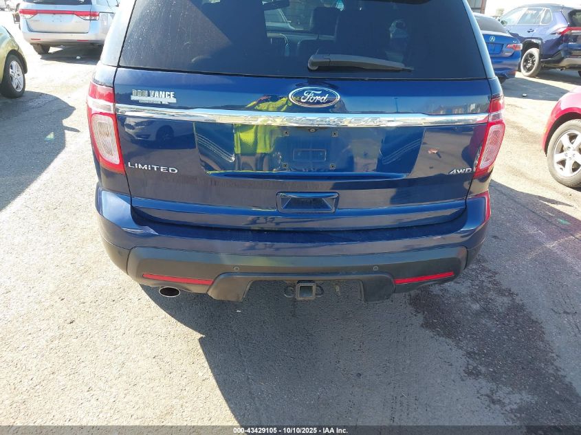 2012 Ford Explorer Limited VIN: 1FMHK8F87CGA73253 Lot: 43429105