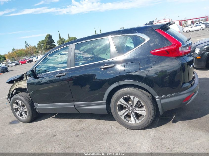 2018 Honda Cr-V Lx VIN: 2HKRW5H32JH420459 Lot: 43429115