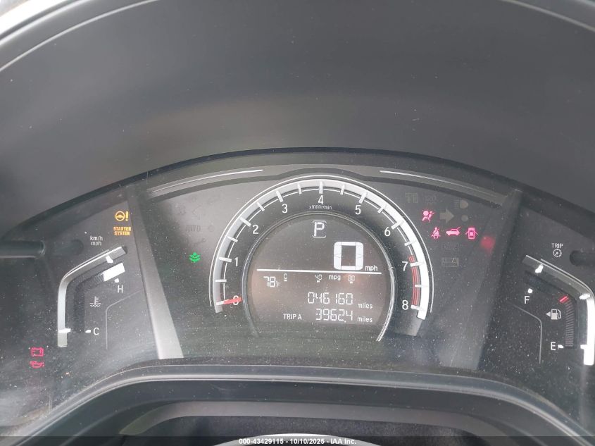 2018 Honda Cr-V Lx VIN: 2HKRW5H32JH420459 Lot: 43429115