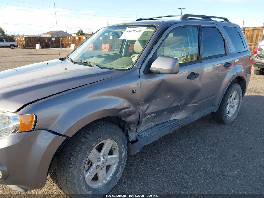 2008 Ford Escape Hybrid VIN: 1FMCU59H38KA67212 Lot: 43429128