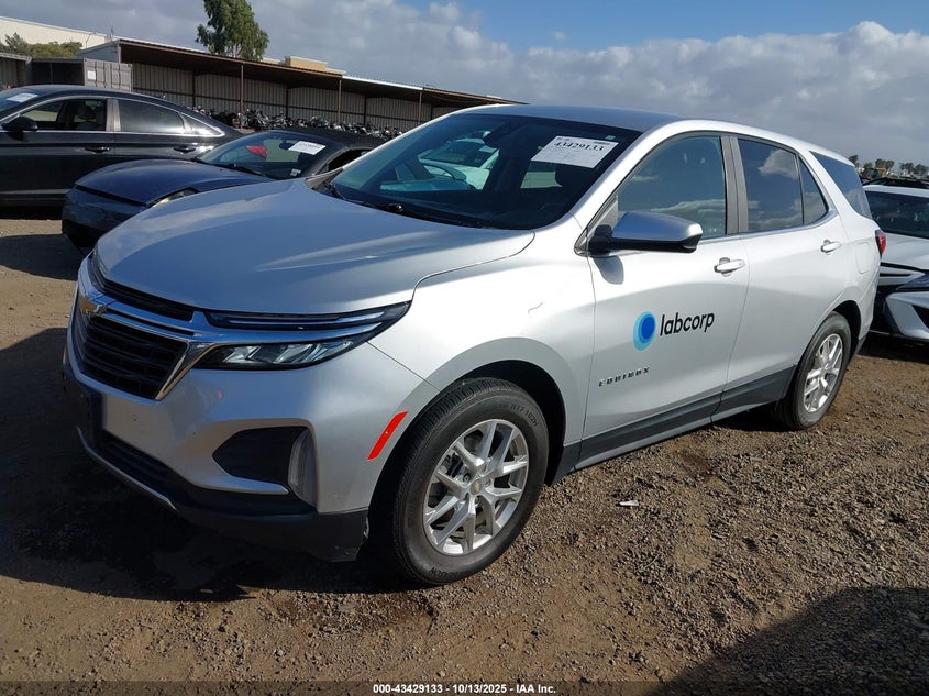 3GNAXJEV5NL225008 2022 CHEVROLET EQUINOX photo no. 2