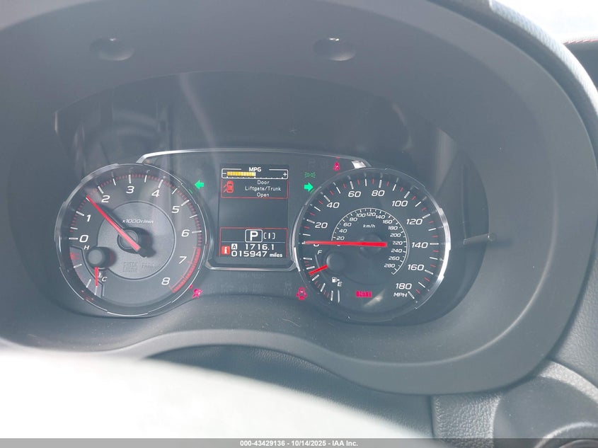 2018 SUBARU WRX LIMITED JF1VA1F63J8830226