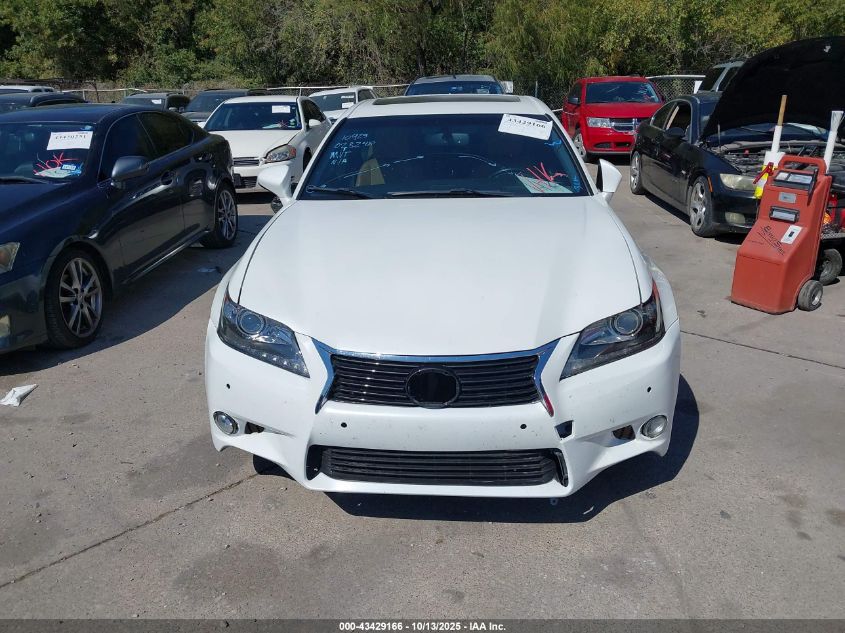 2013 Lexus Gs 350 VIN: JTHBE1BL8D5023248 Lot: 43429166