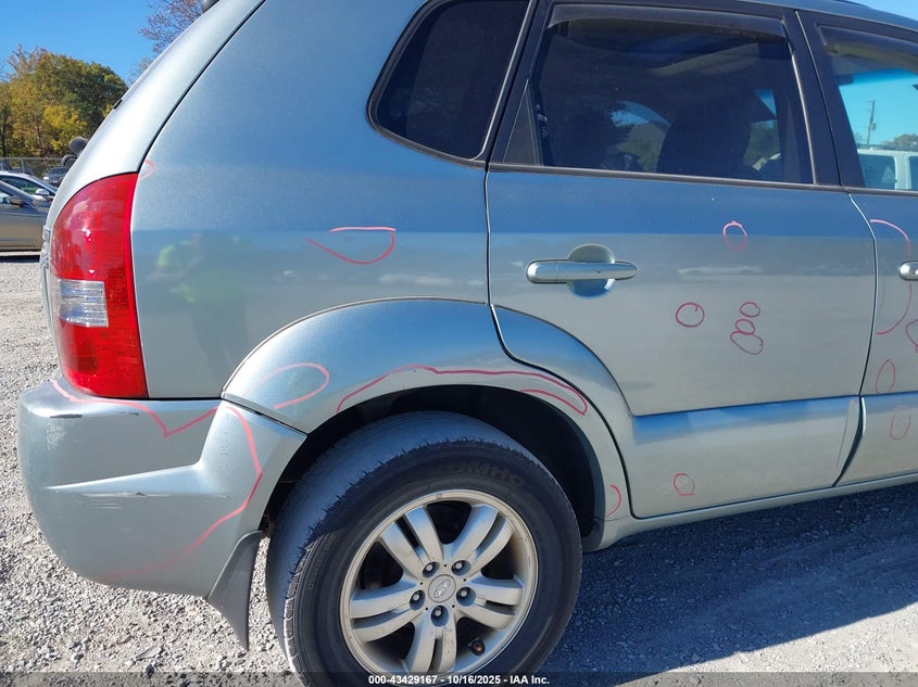 2007 Hyundai Tucson Limited/Se VIN: KM8JN72D87U668593 Lot: 43429167