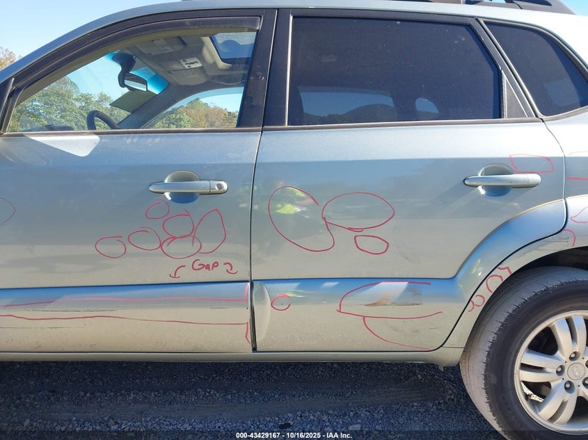 2007 Hyundai Tucson Limited/Se VIN: KM8JN72D87U668593 Lot: 43429167