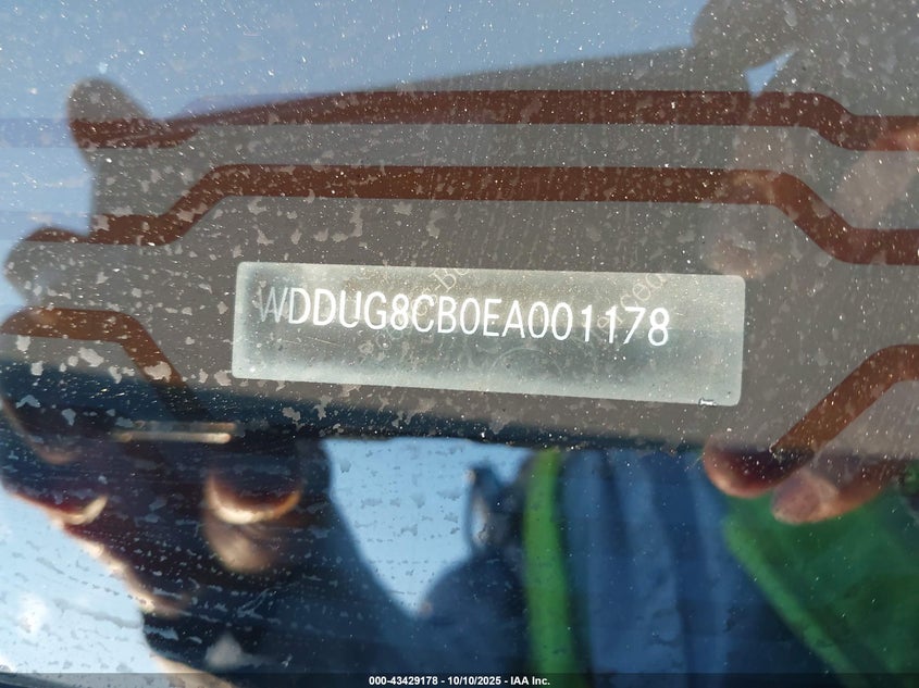 2014 MERCEDES-BENZ S 550 WDDUG8CB0EA001178