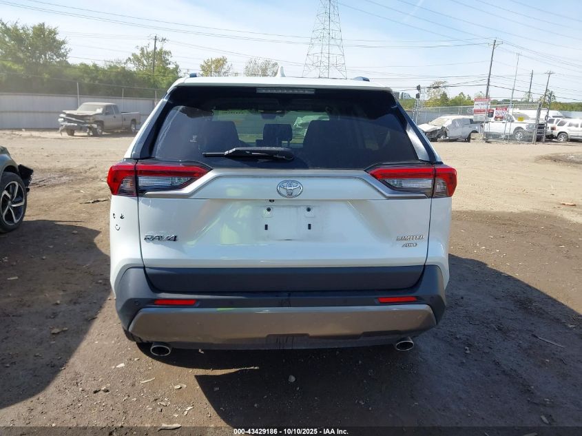 2019 Toyota Rav4 Limited VIN: JTMN1RFV2KD039842 Lot: 43429186