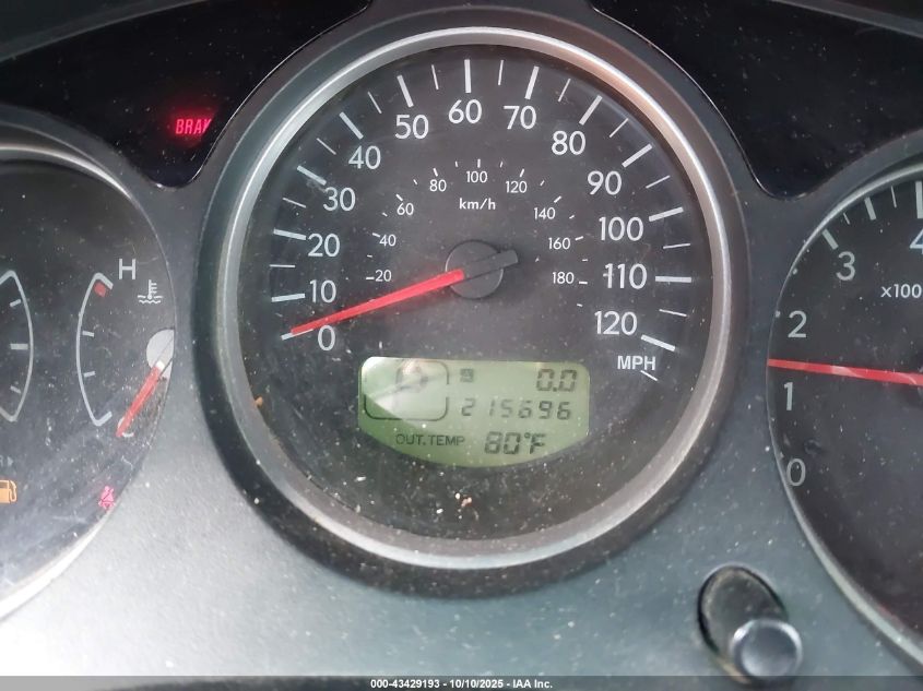 2008 Subaru Forester 2.5X VIN: JF1SG63688H715800 Lot: 43429193