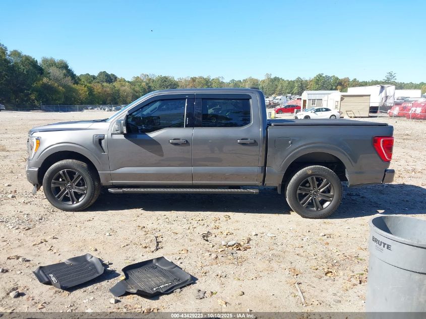 2021 Ford F-150 Xlt VIN: 1FTEW1EPXMKF10818 Lot: 43429223