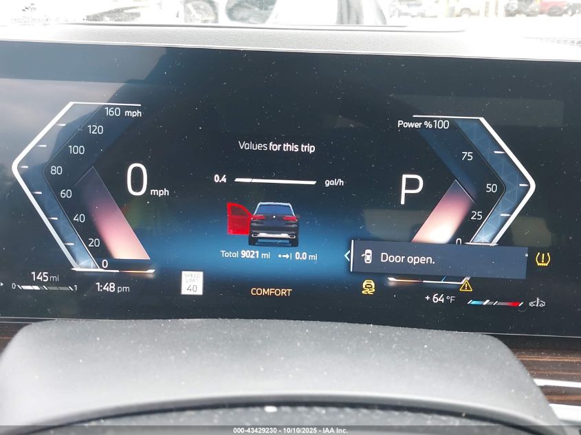 2026 BMW X5 xDrive40I VIN: 5UX23EU02T9071951 Lot: 43429230