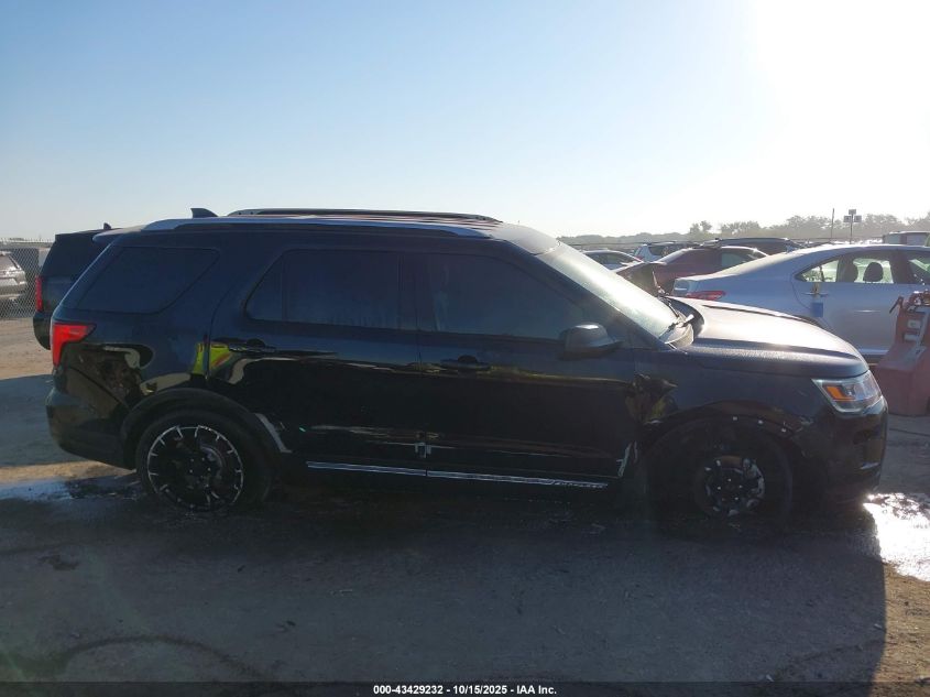 2018 Ford Explorer Xlt VIN: 1FM5K7D87JGB77576 Lot: 43429232