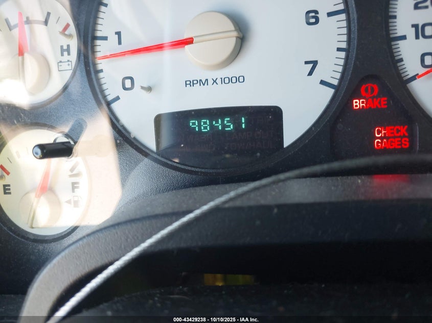 2004 Dodge Ram 1500 Slt/Laramie VIN: 1D7HA18N44S765234 Lot: 43429238