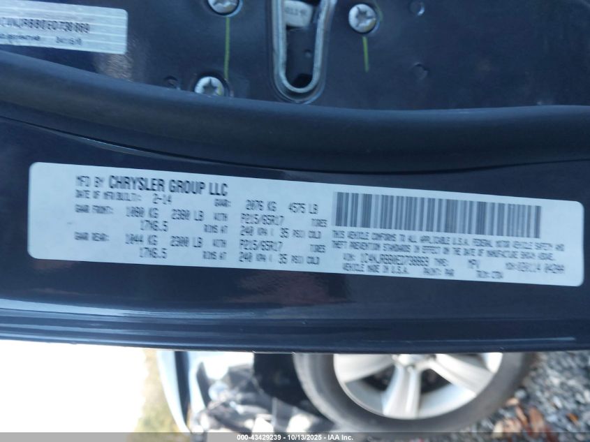 2014 Jeep Patriot Sport VIN: 1C4NJRBB0ED738869 Lot: 43429239