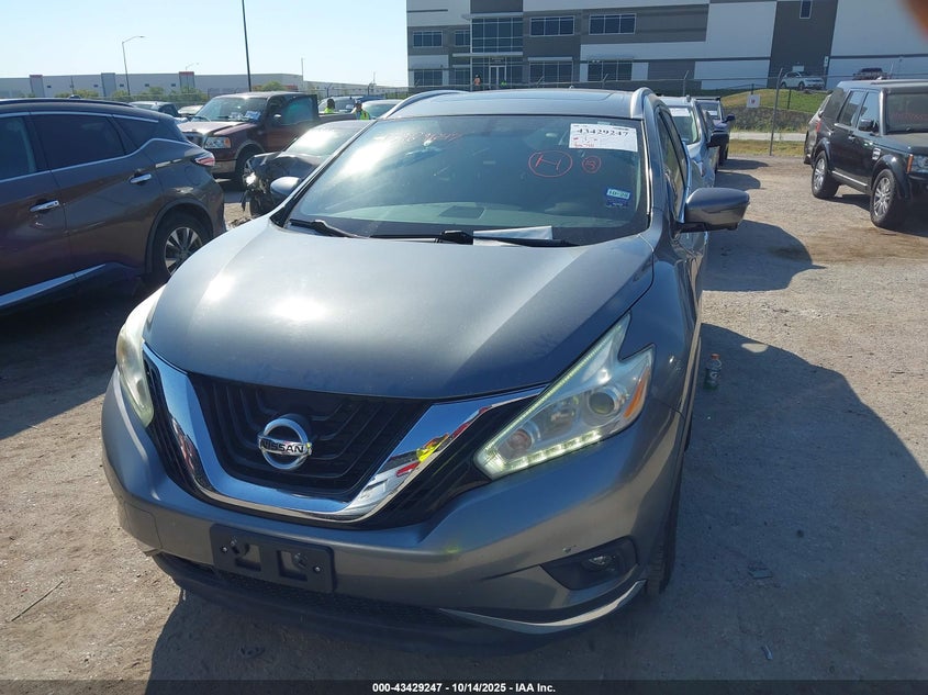 5N1AZ2MG1HN103869 2017 NISSAN MURANO photo no. 12