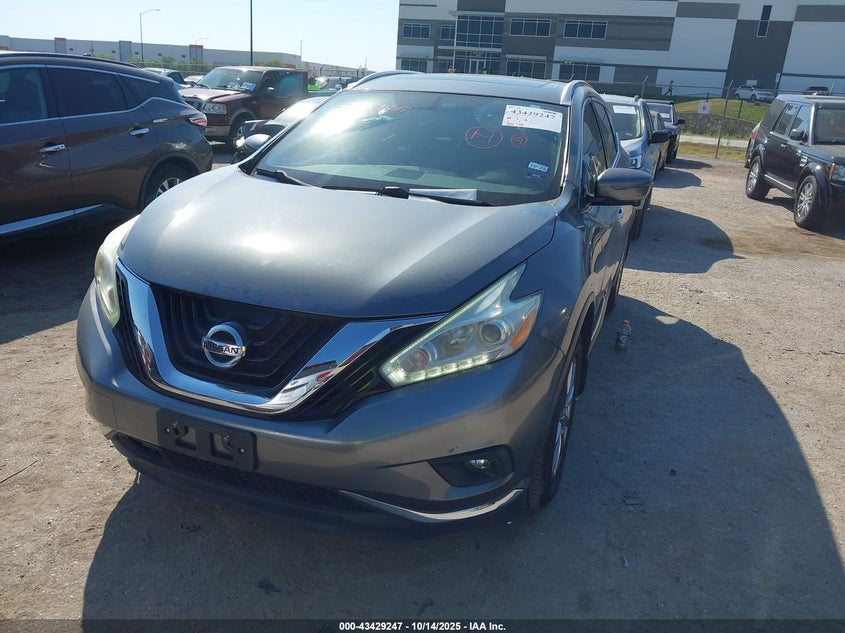 5N1AZ2MG1HN103869 2017 NISSAN MURANO photo no. 2
