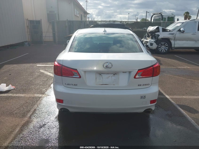 2009 Lexus Is 250 VIN: JTHBK262195091902 Lot: 43429269