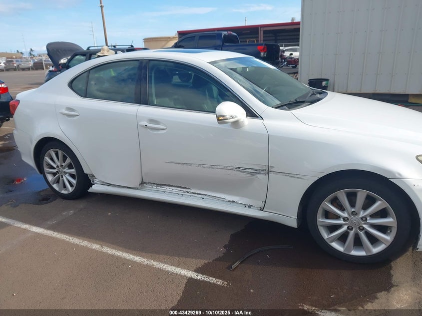 2009 Lexus Is 250 VIN: JTHBK262195091902 Lot: 43429269
