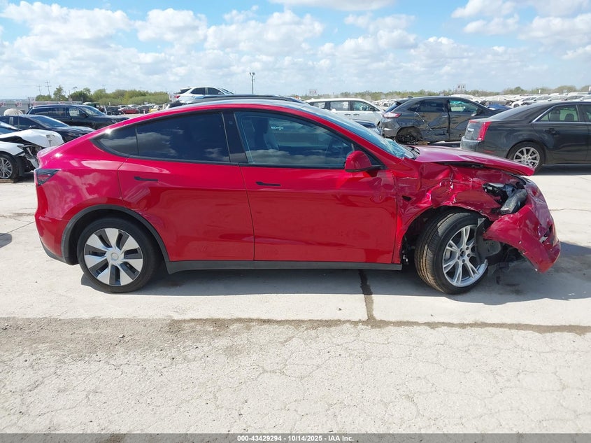 2020 Tesla Model Y Long Range Dual Motor All-Wheel Drive VIN: 5YJYGDEE7LF047445 Lot: 43429294