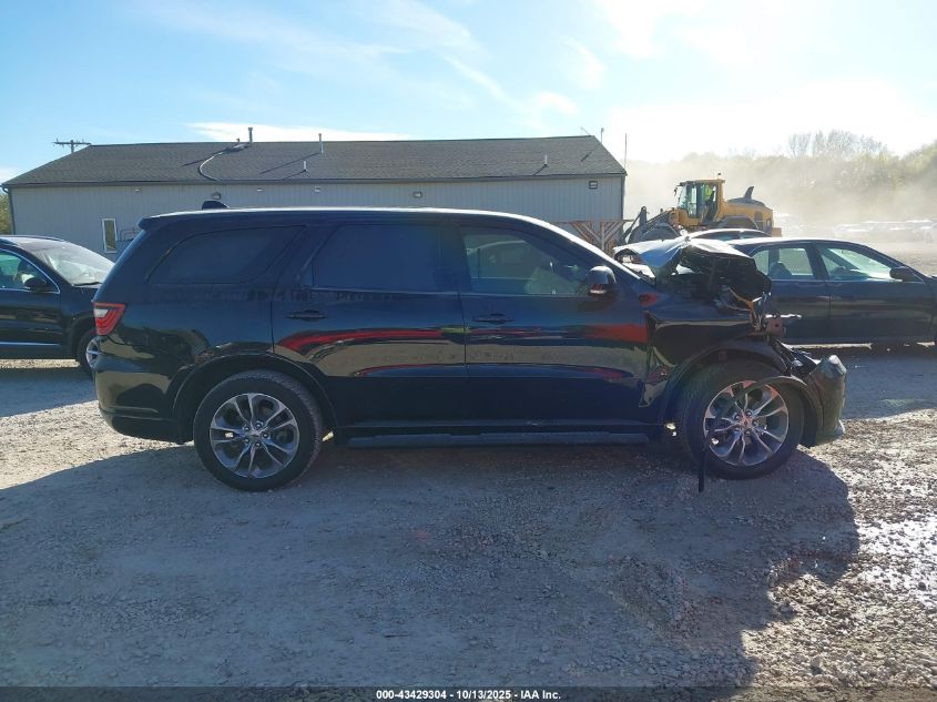2019 Dodge Durango Gt Plus Awd VIN: 1C4RDJDG8KC559953 Lot: 43429304