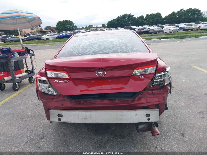 2014 Toyota Camry Se VIN: 4T1BF1FK5EU734103 Lot: 43429314