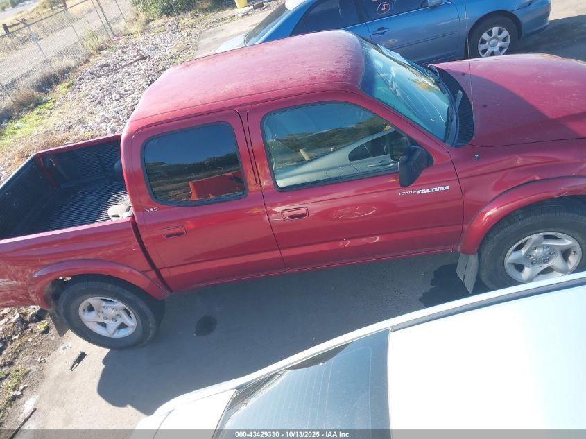 2004 Toyota Tacoma Base V6 VIN: 5TEHN72N34Z372220 Lot: 43429330