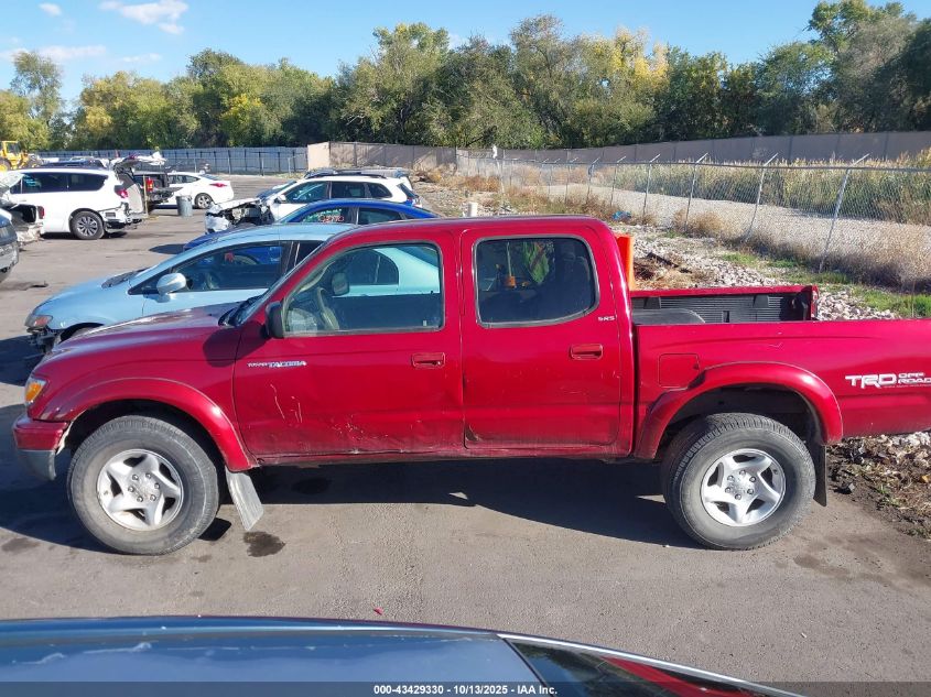 2004 Toyota Tacoma Base V6 VIN: 5TEHN72N34Z372220 Lot: 43429330